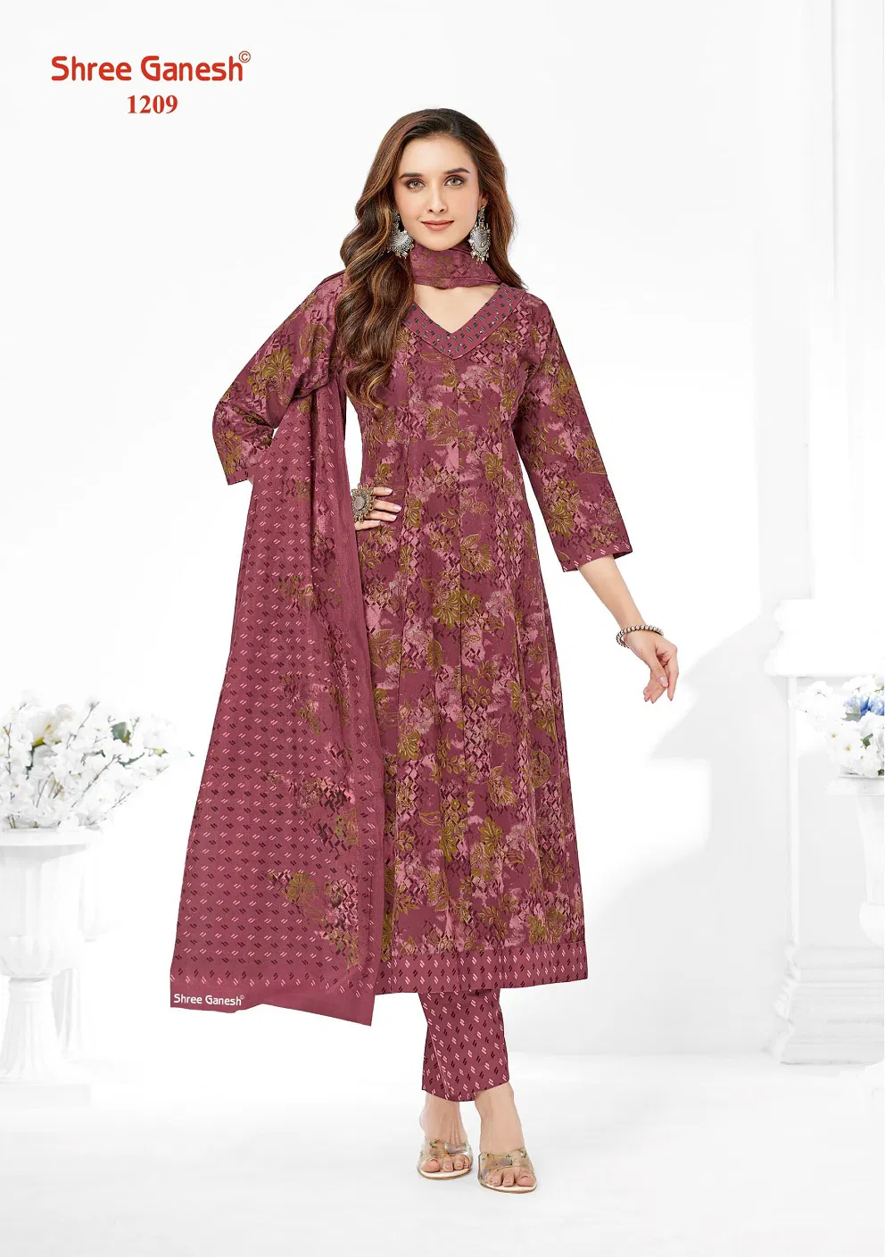 Zeenat Vol 2 By Shree Ganesh Cotton Anarkali Readymade Suits Wholesale